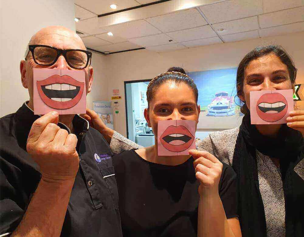 Dr Finkelstein and Team Smiles
